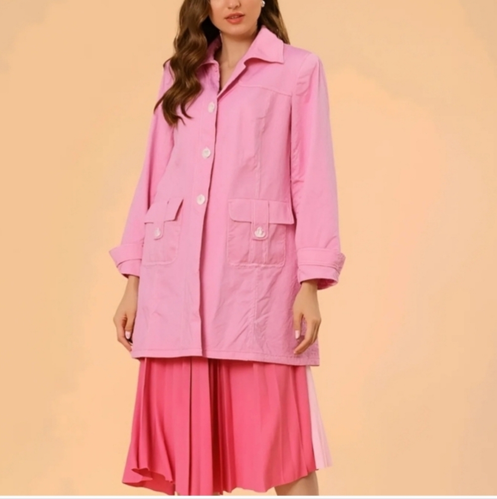 🩵 Bandolino Woman's  Pink Coat